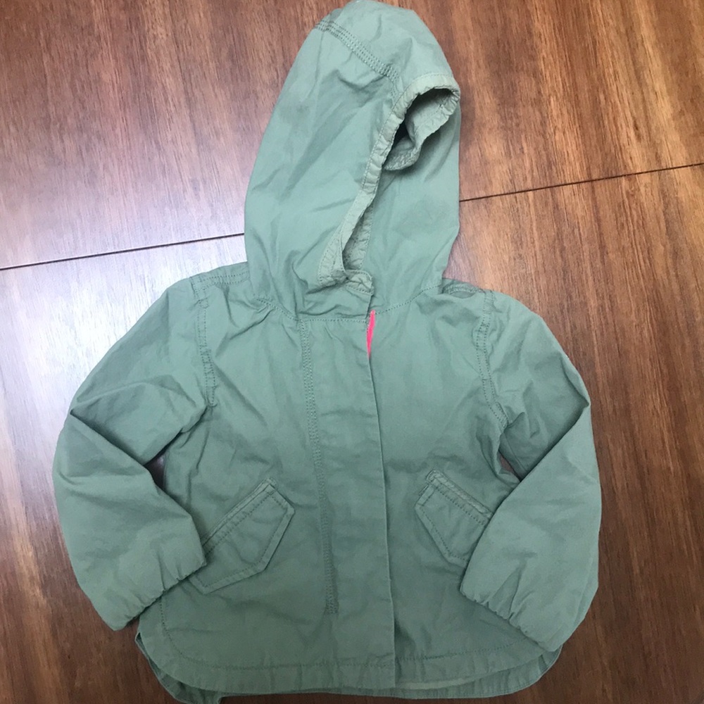 OshKosh green Utility Jacket 2T